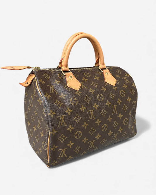 Louis Vuitton Canvas Monogram Speedy 30 NEW!