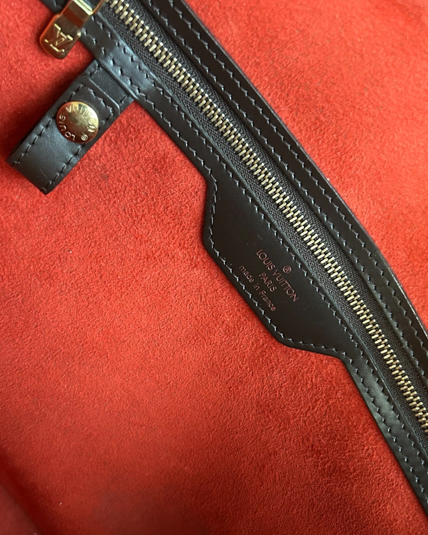 Vintage Louis Vuitton Manosque GM Damier Ebene Canvas