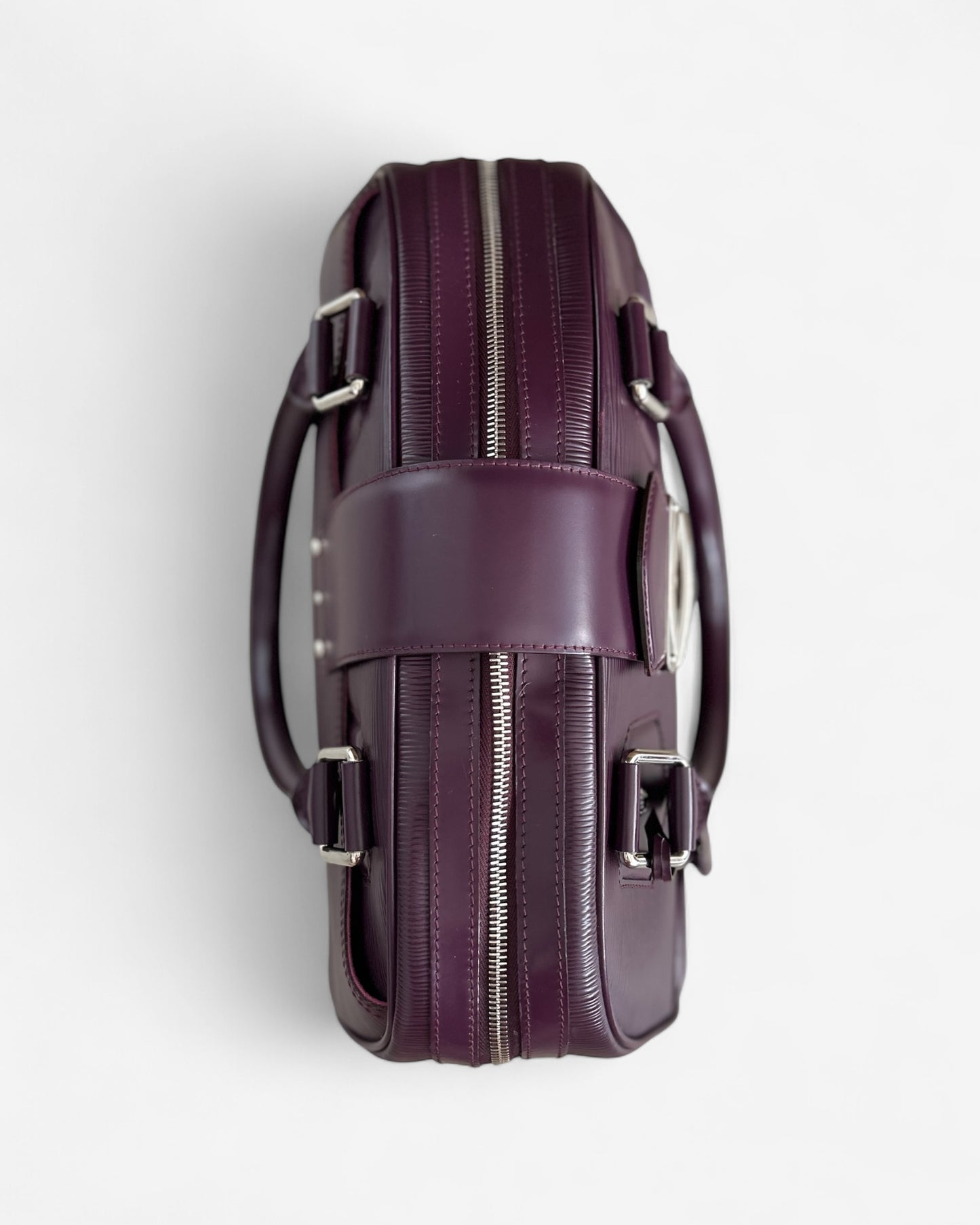Louis Vuitton Violet Epi Bowling Montaigne GM