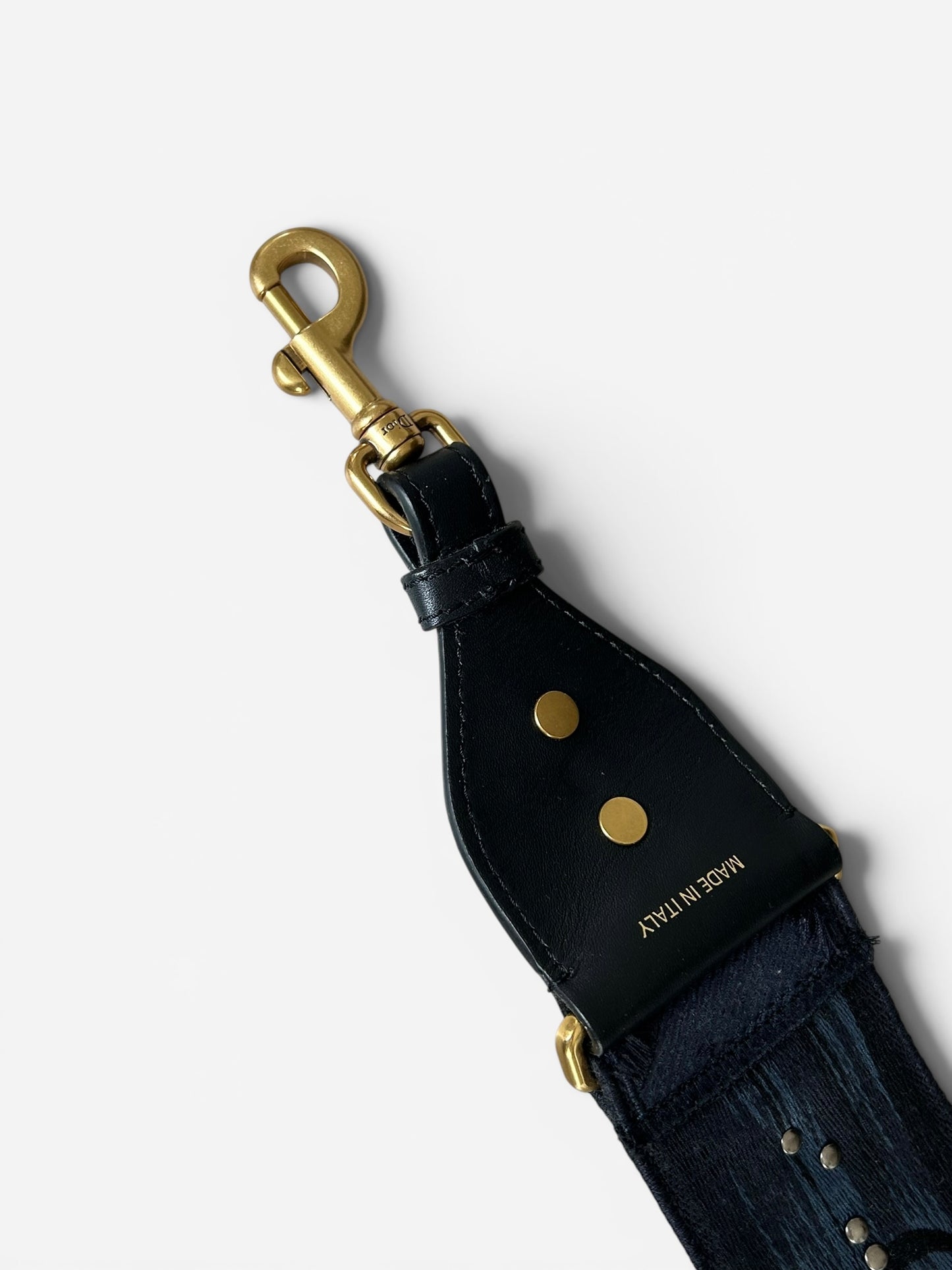 Christian Dior Studded Bag strap - Canvas Embroidered