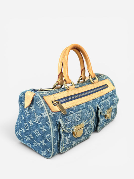 Louis Vuitton Néo Speedy - Blue Denim