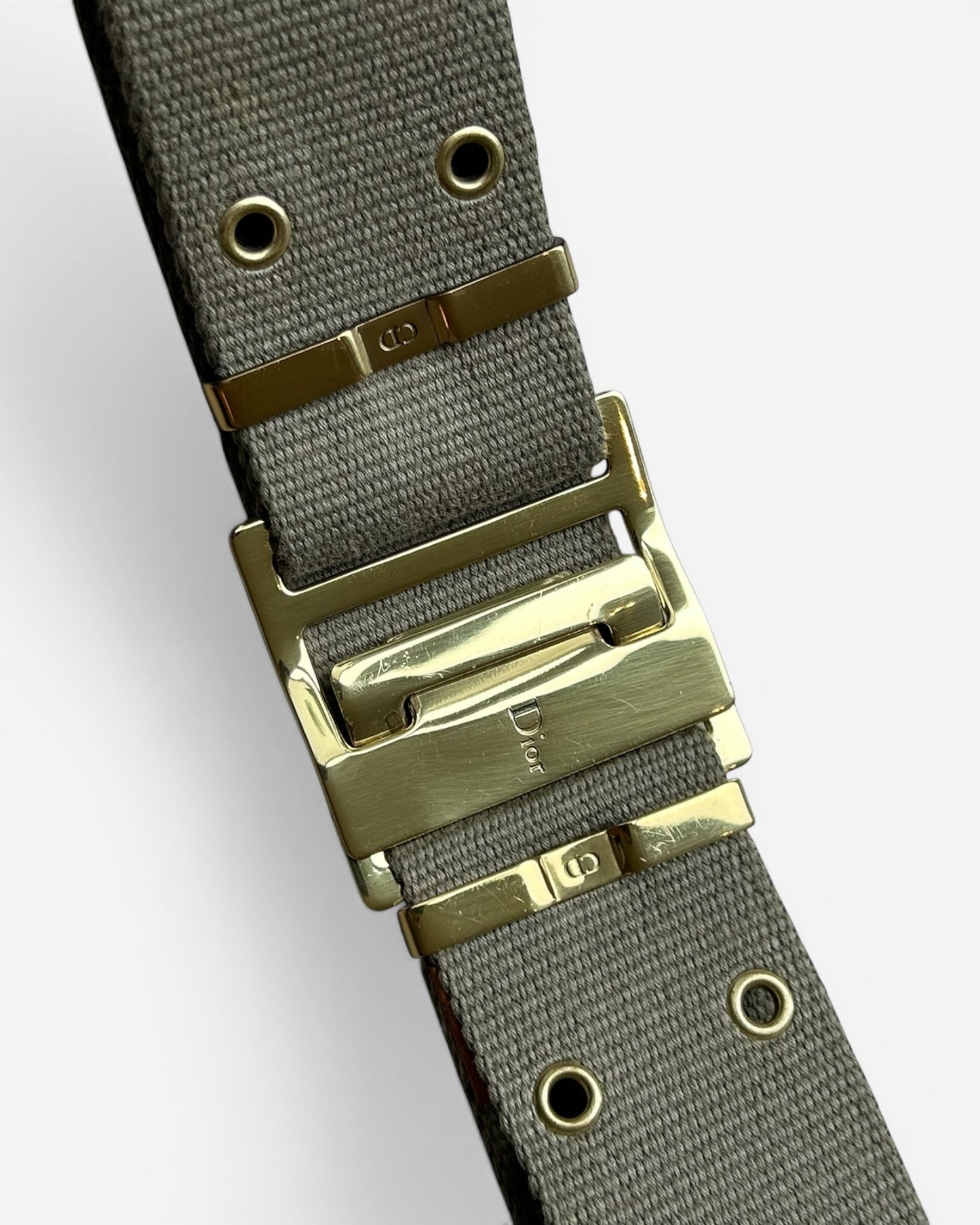 Christian Dior Vinatge Street Chic Military Belt - John Galliano 2002