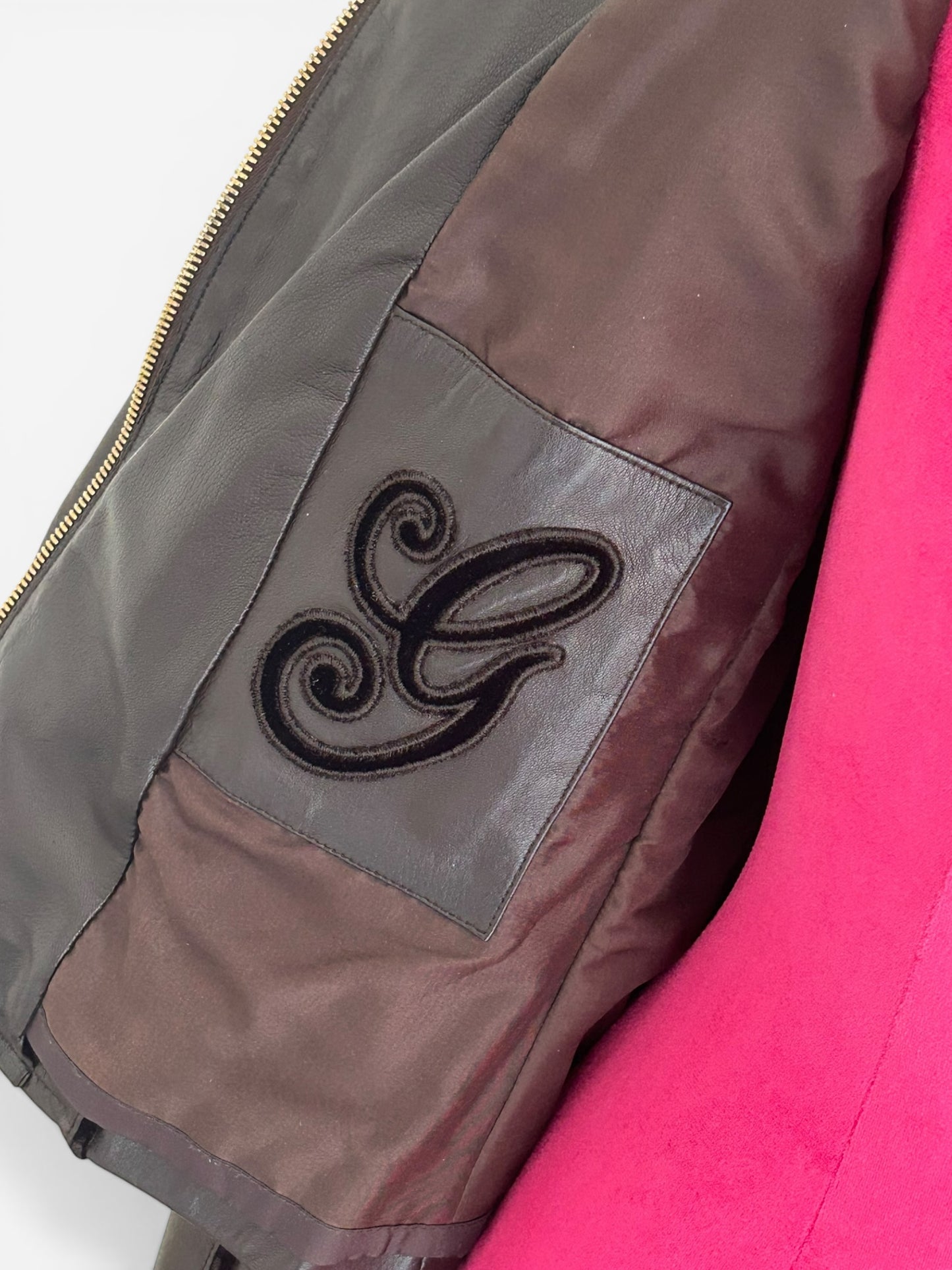 Gucci leather jacket