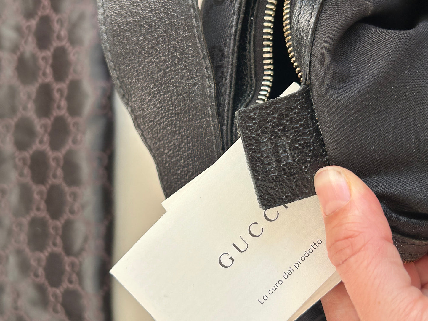 Gucci GG Canvas Creole Horsebit Bag