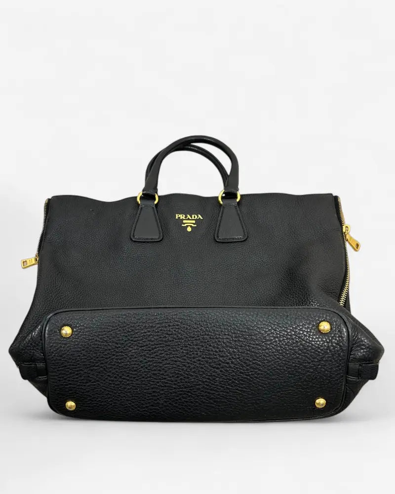 Prada Vitello Diano Bag bottom of the handbag
