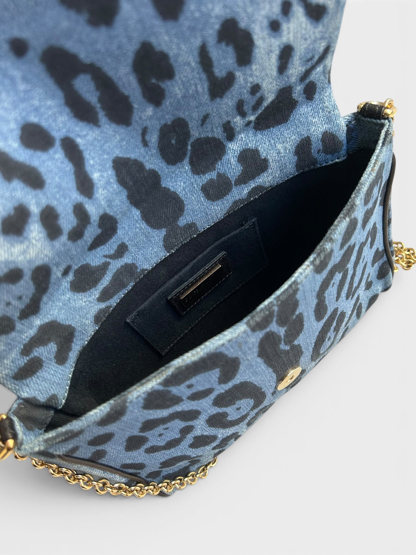 Dolce & Gabbana Denim leopard print