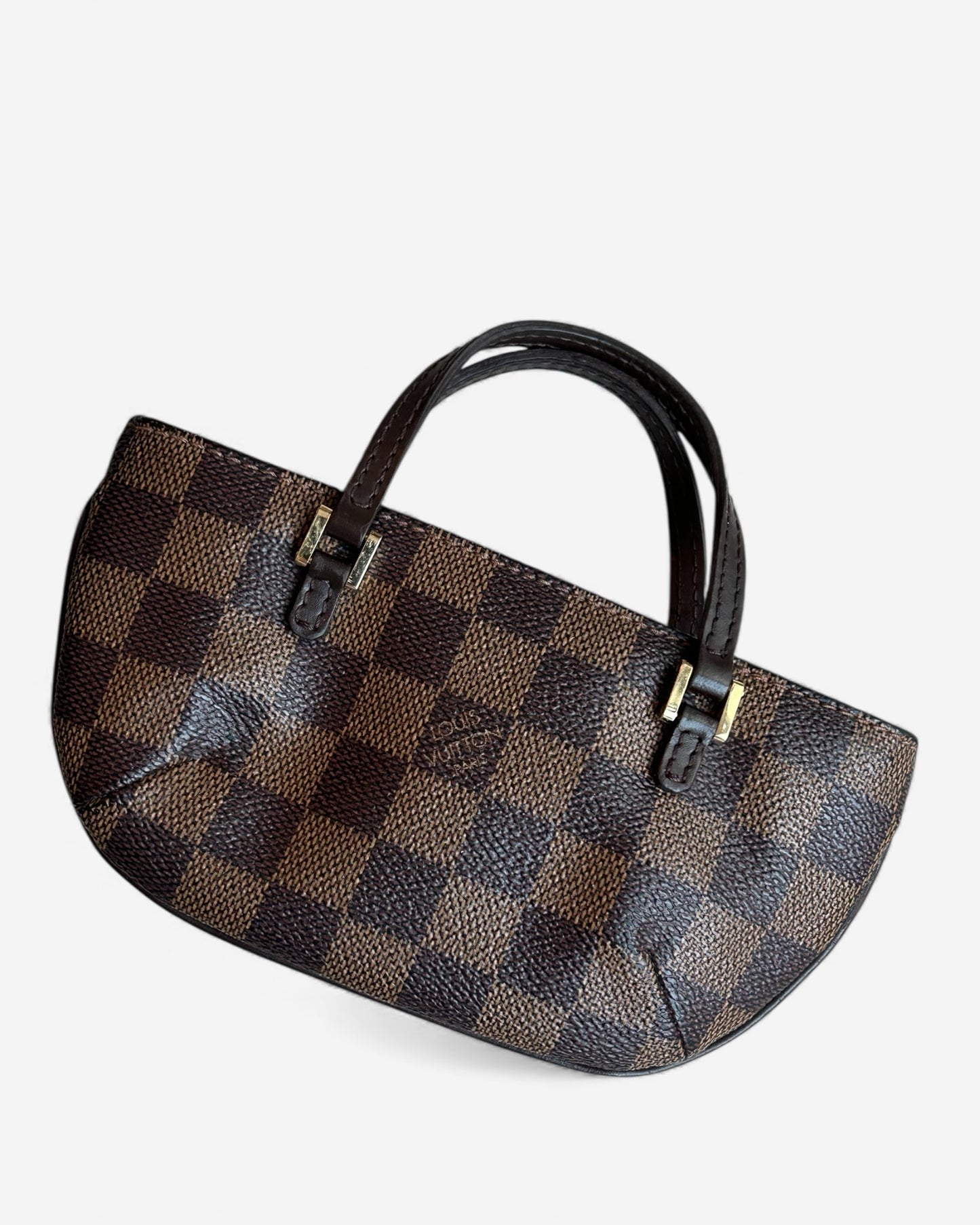 Vintage Louis Vuitton Manosque GM Damier Ebene Canvas