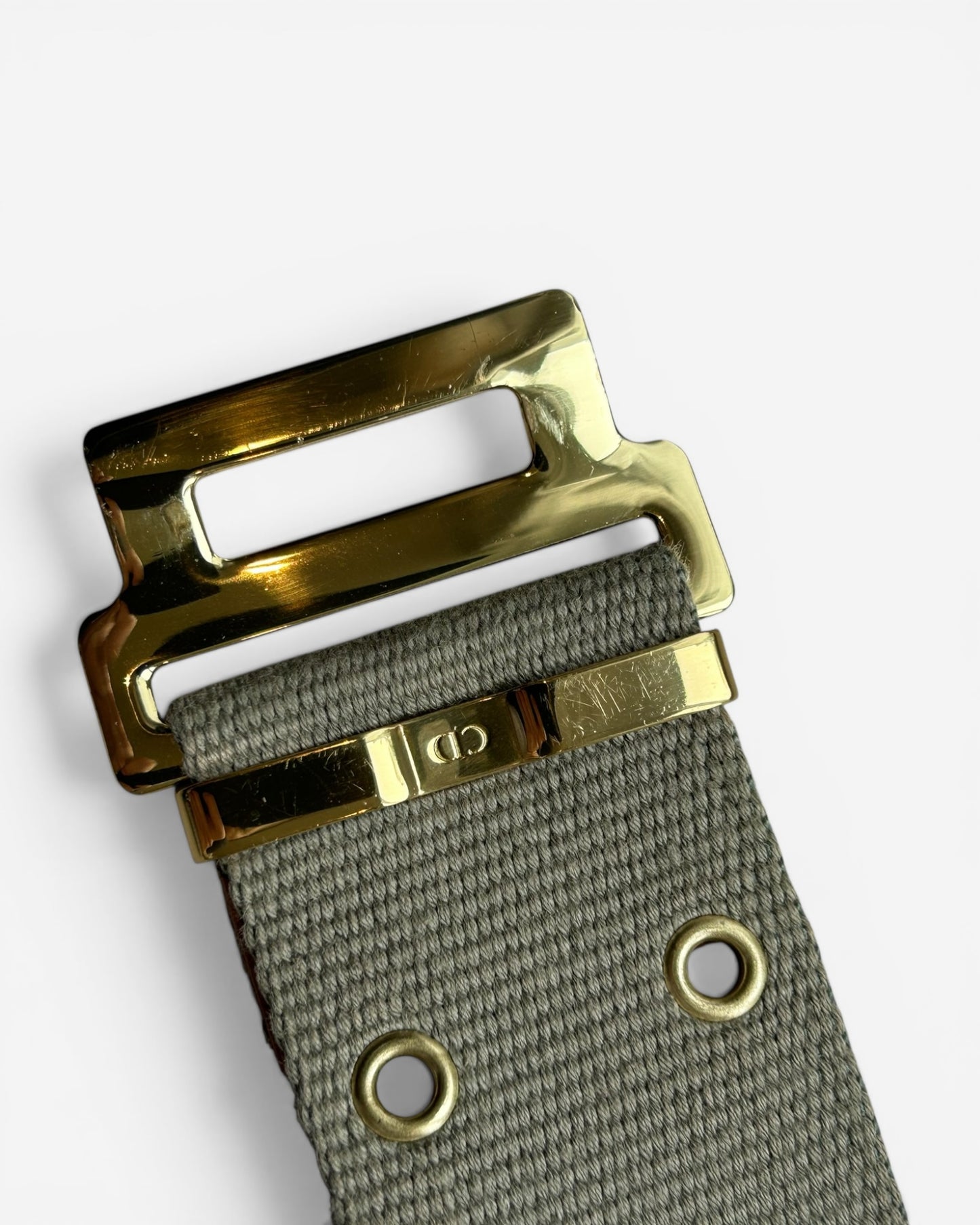 Christian Dior Vinatge Street Chic Military Belt - John Galliano 2002