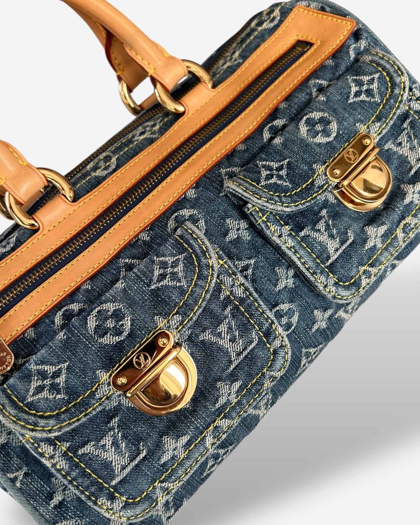 Louis Vuitton Neo Speedy denim blue - new