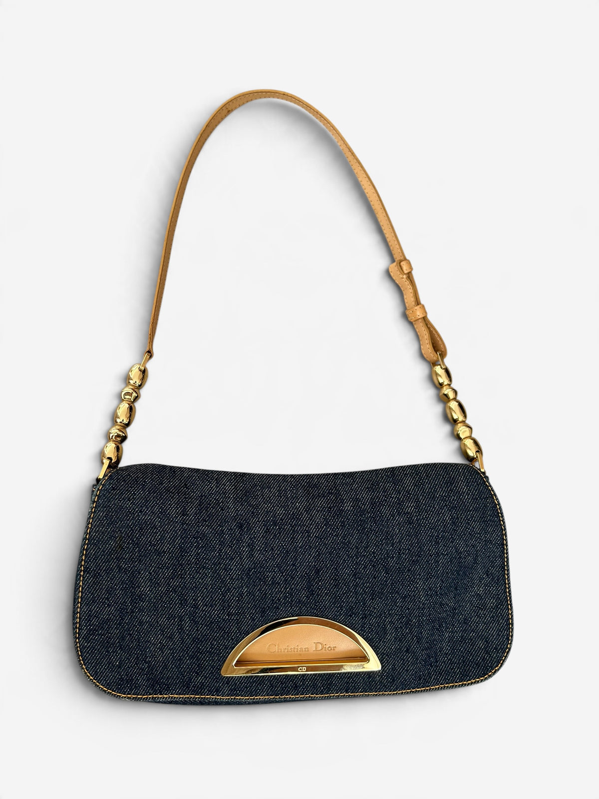 Christian Dior Denim Malice Shoulder Bag