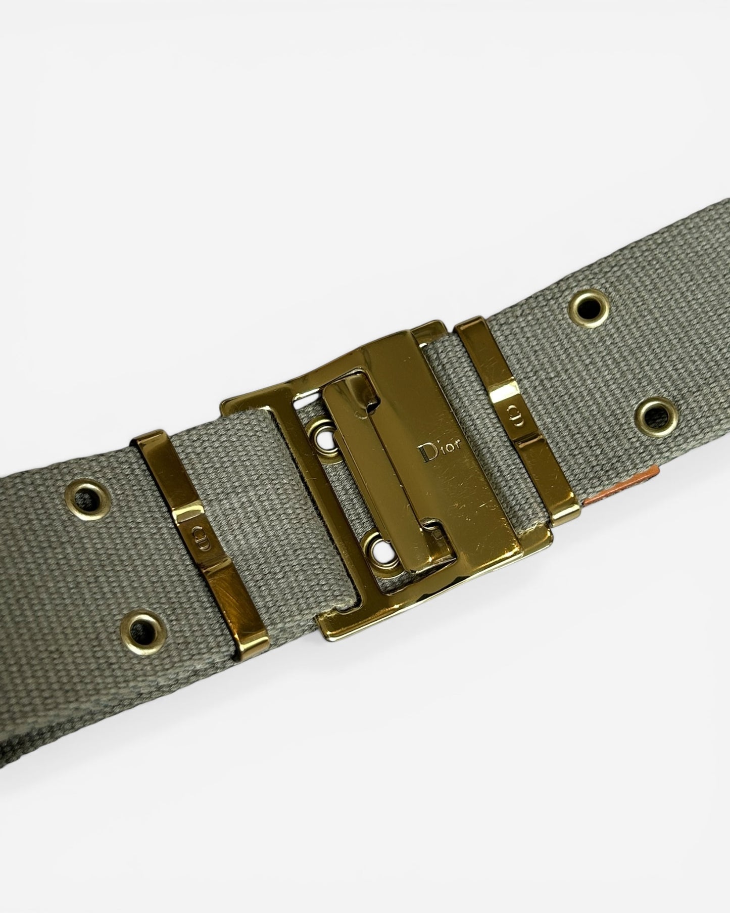 Christian Dior Vinatge Street Chic Military Belt - John Galliano 2002