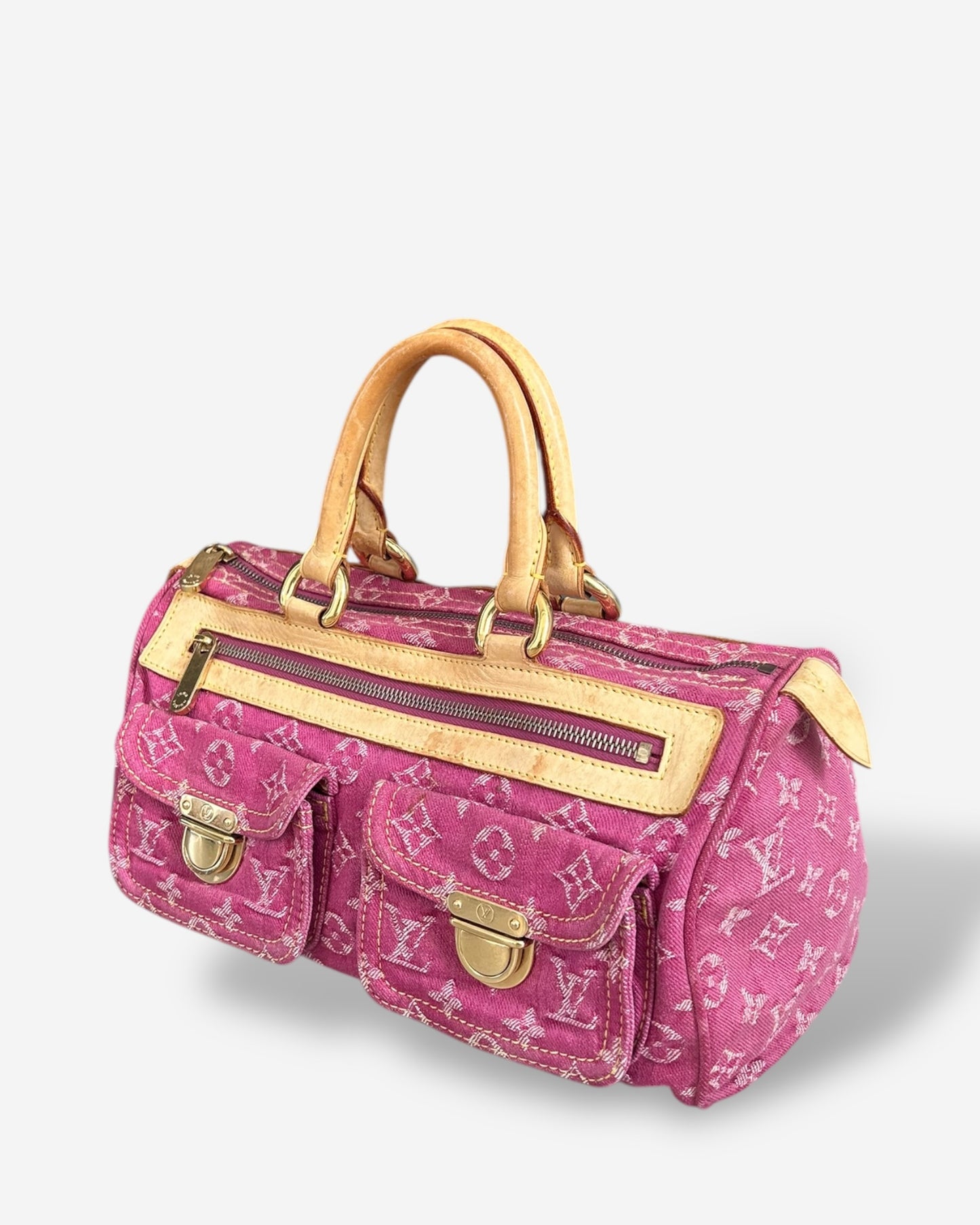 Louis Vuitton Neo speedy Denim Pink