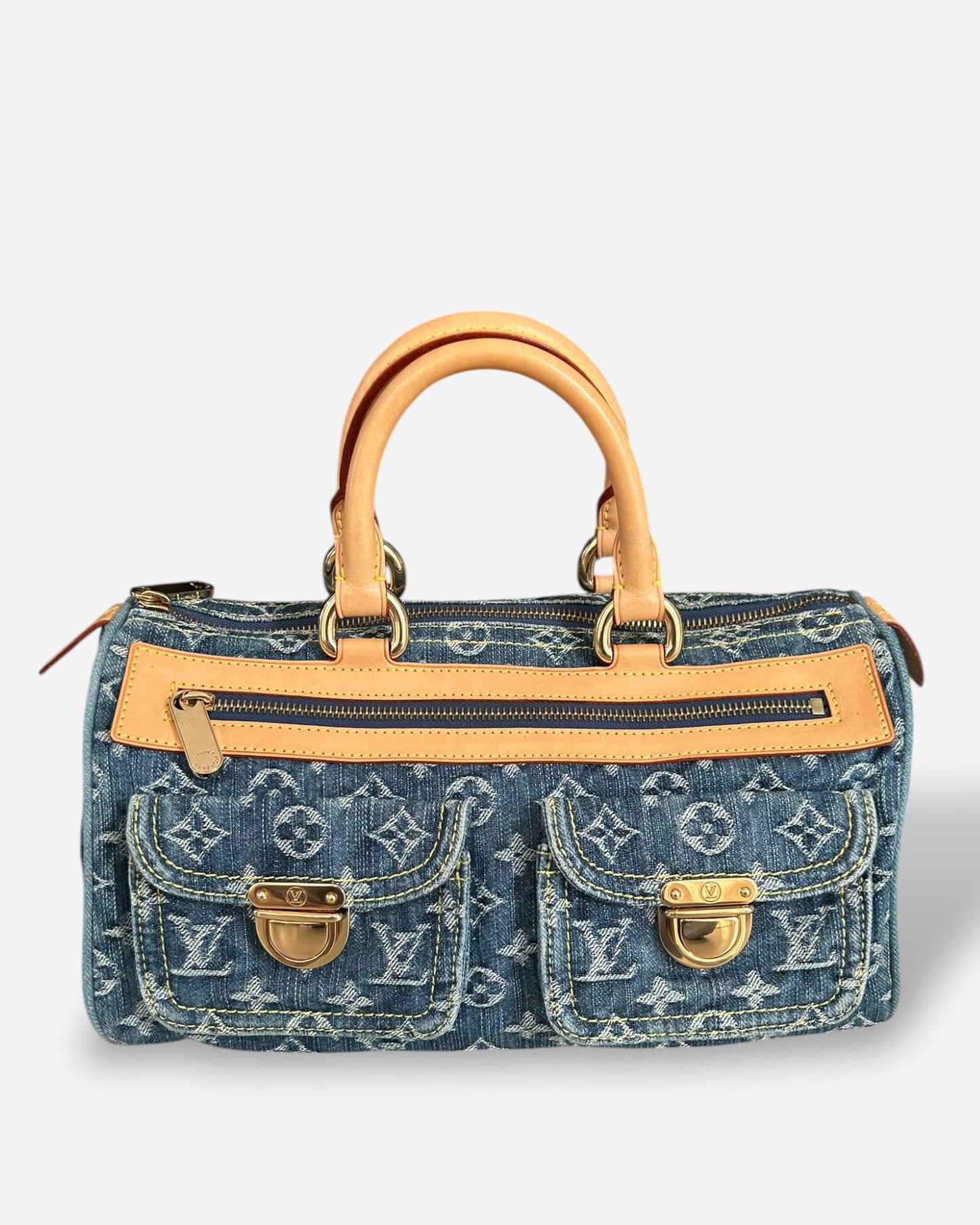 Louis Vuitton Neo Speedy denim blue - new