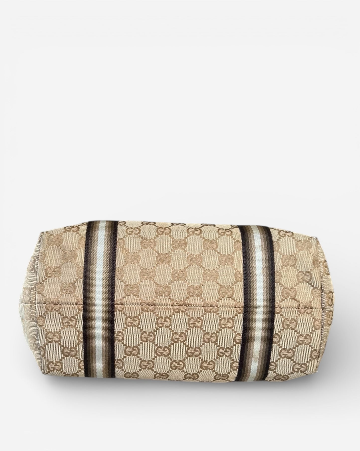 Gucci GG Monogram Jolicoeur Handbag Gold