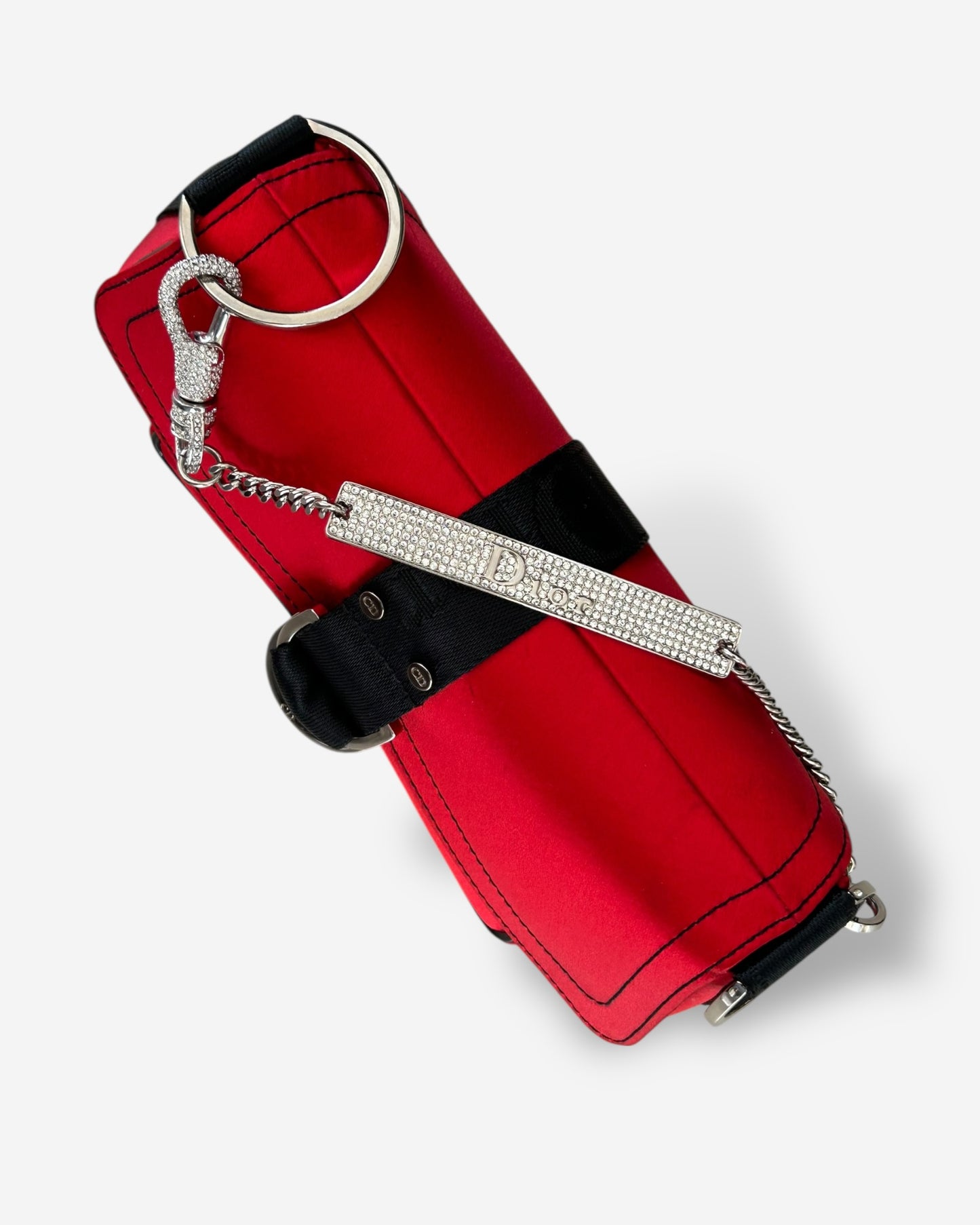 Dior Hardcore mini Rhinestone Chain Bag - John Galliano 2003