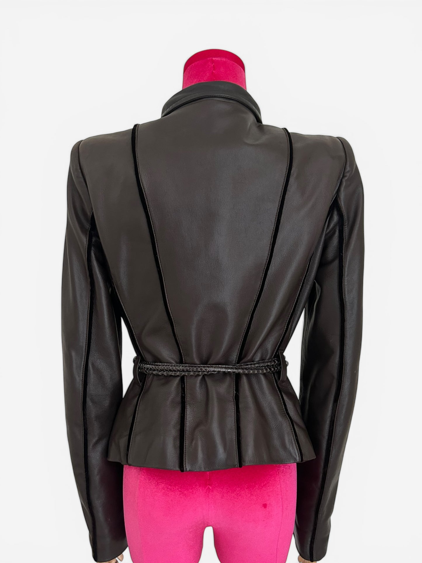 Gucci leather jacket