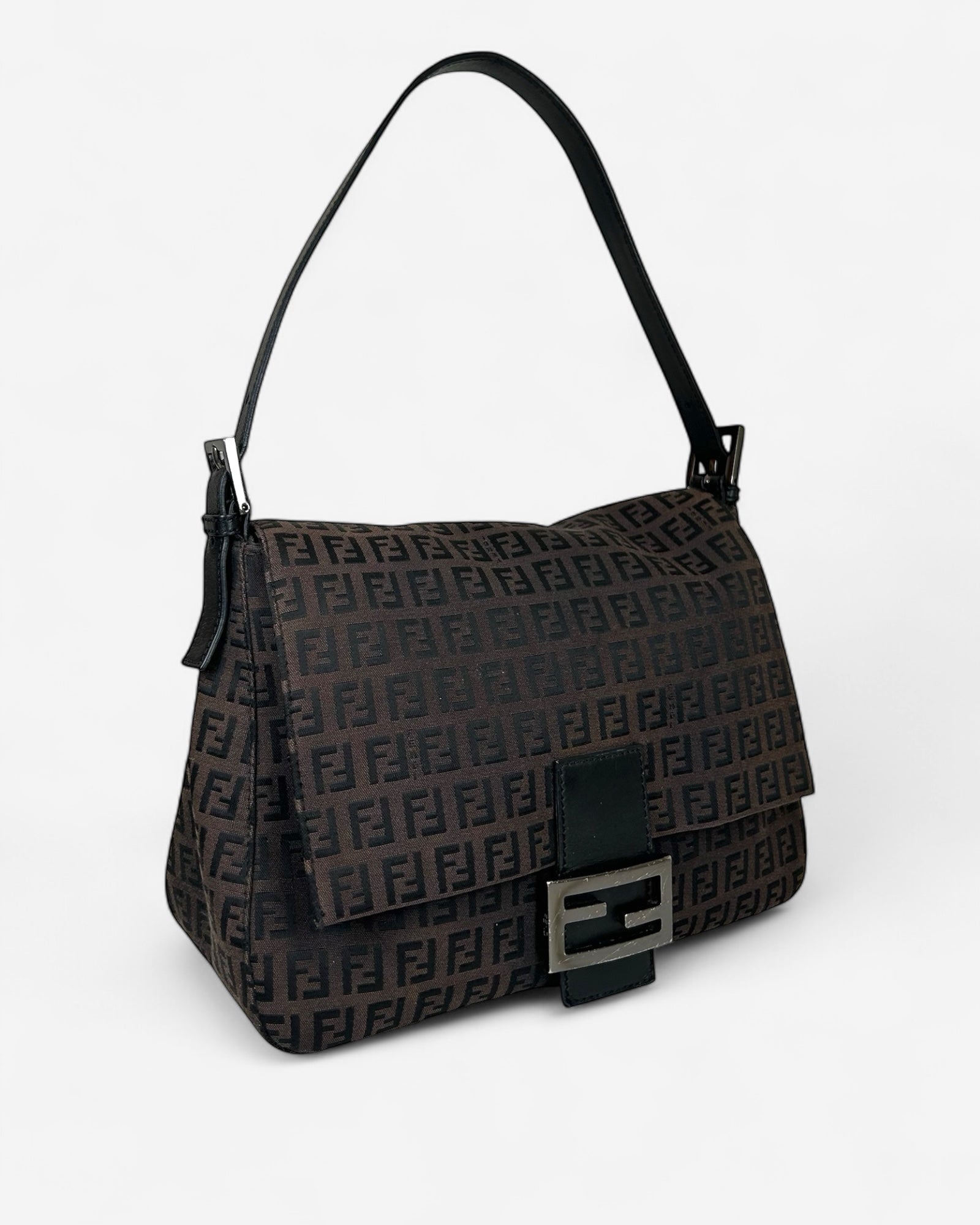 Fendi Mamma Baguette Bag side view 