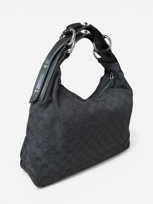 Gucci Horsebit Hobo - Black