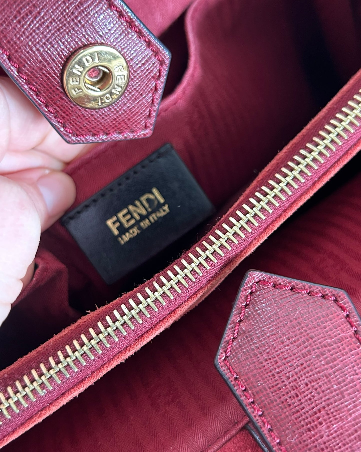 Fendi 2Jours Dark Red Cherry Elite