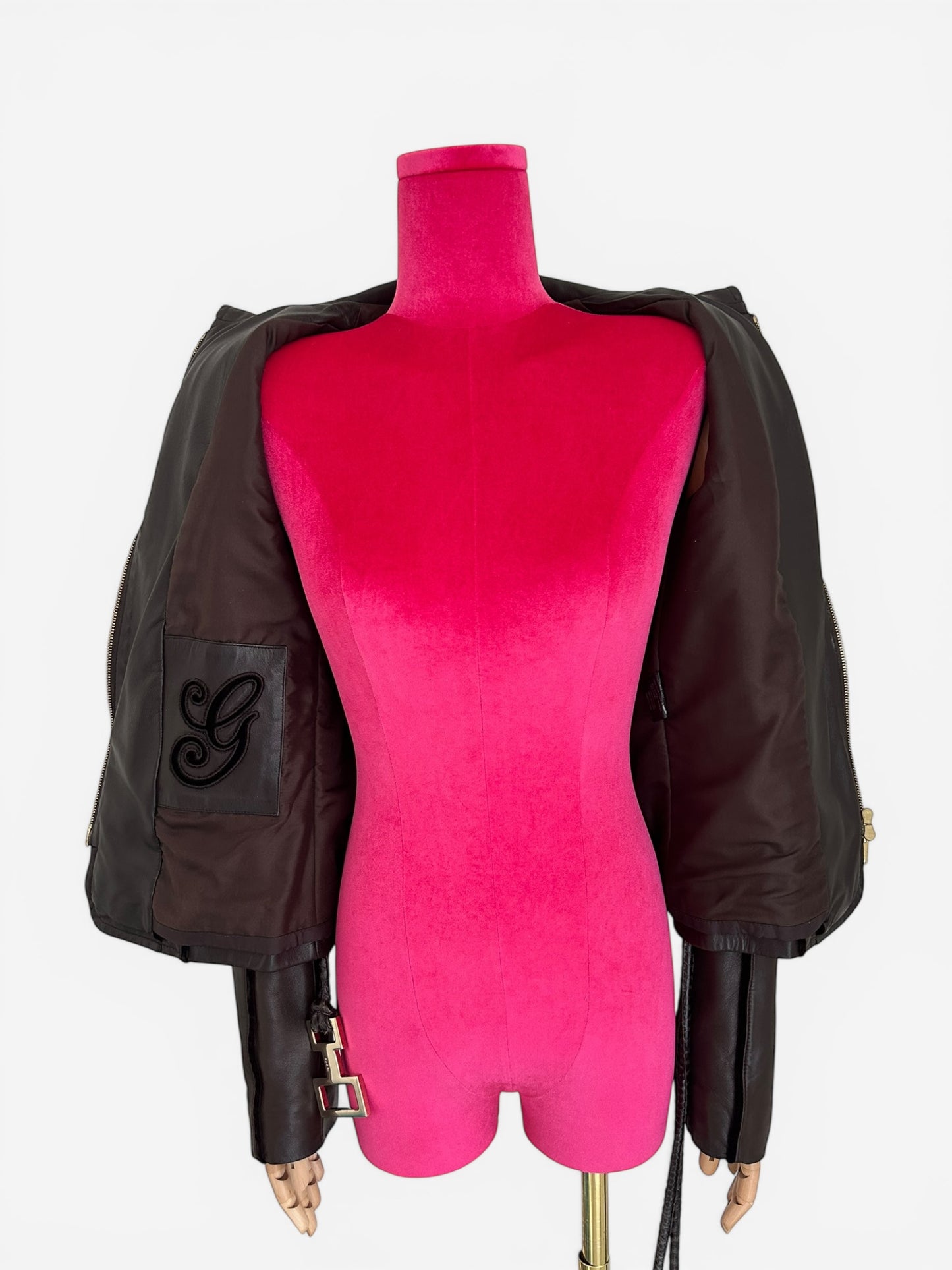 Gucci leather jacket