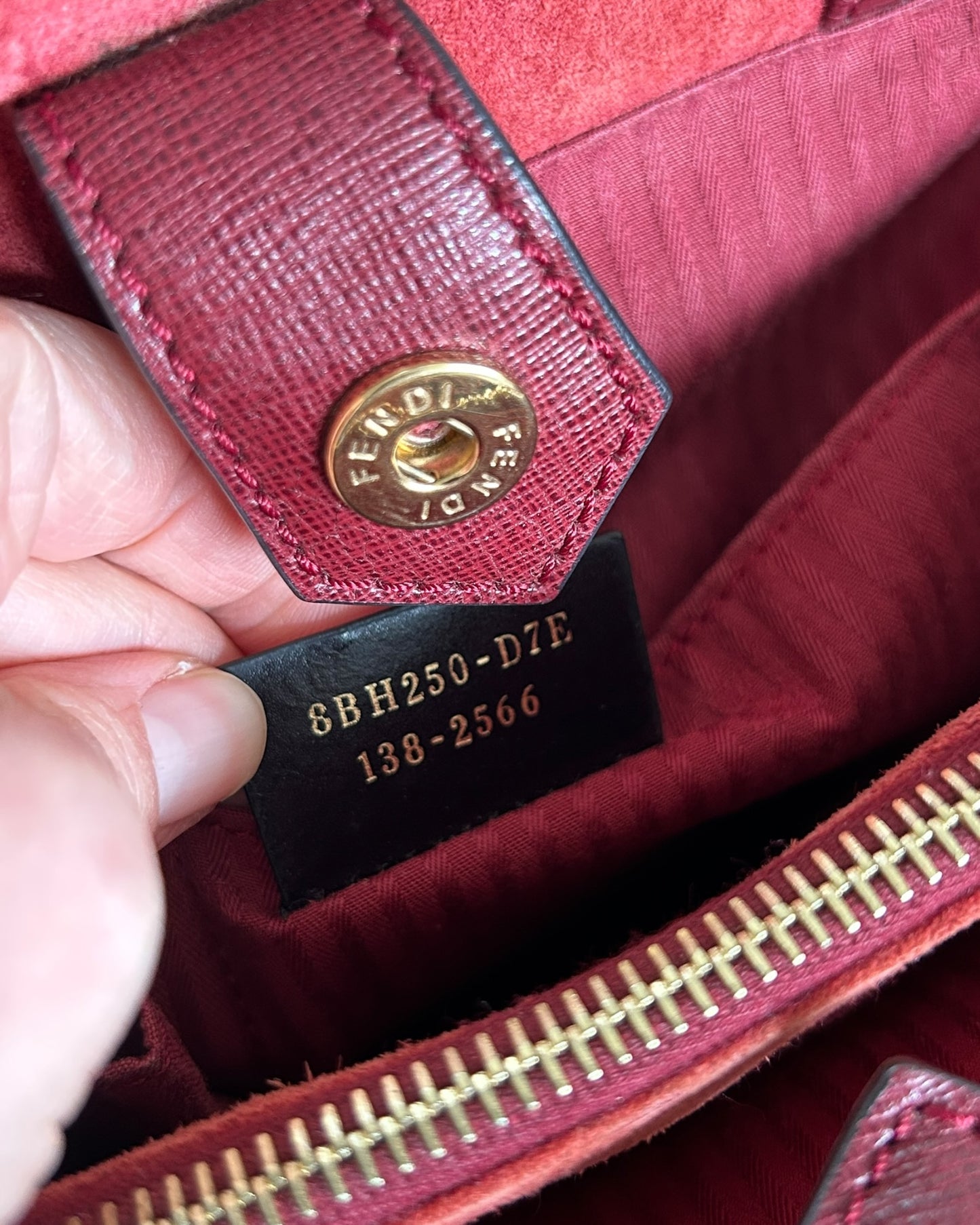 Fendi 2Jours Dark Red Cherry Elite