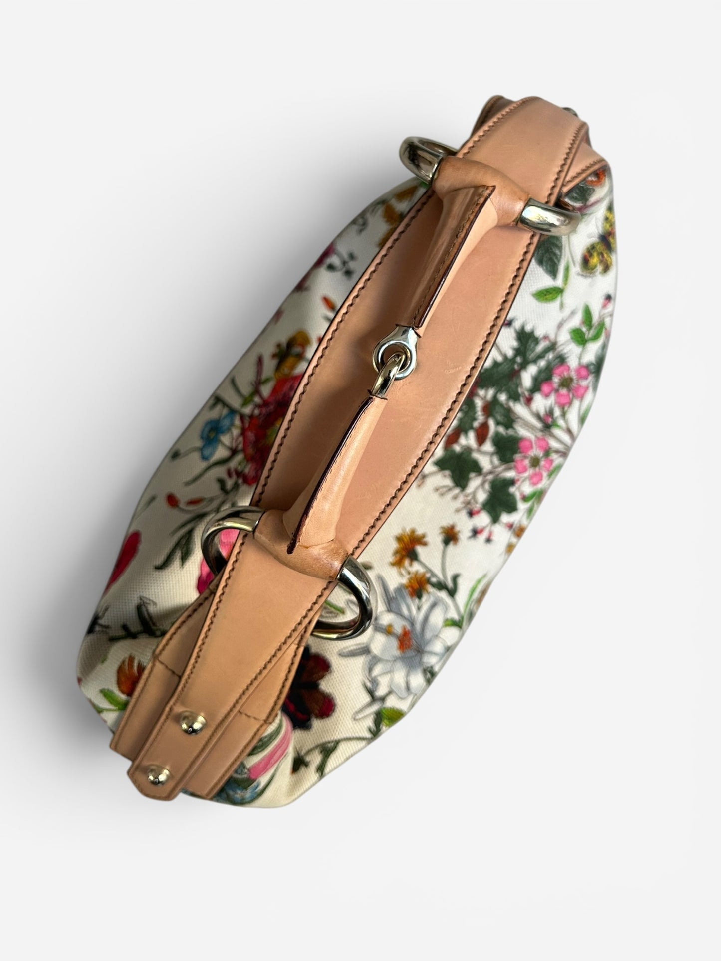 Gucci Flora Horsebit Hobo