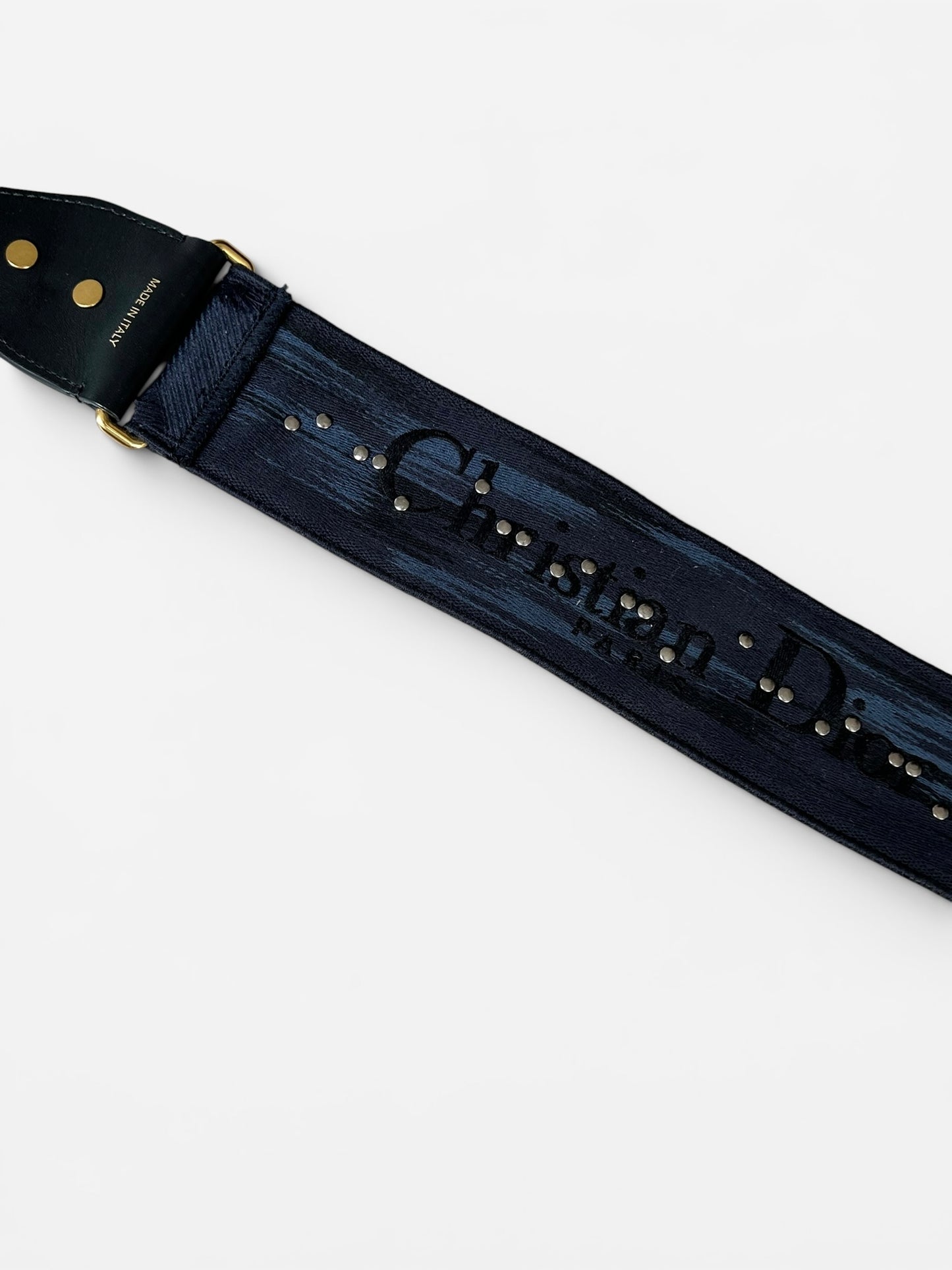 Christian Dior Studded Bag strap - Canvas Embroidered