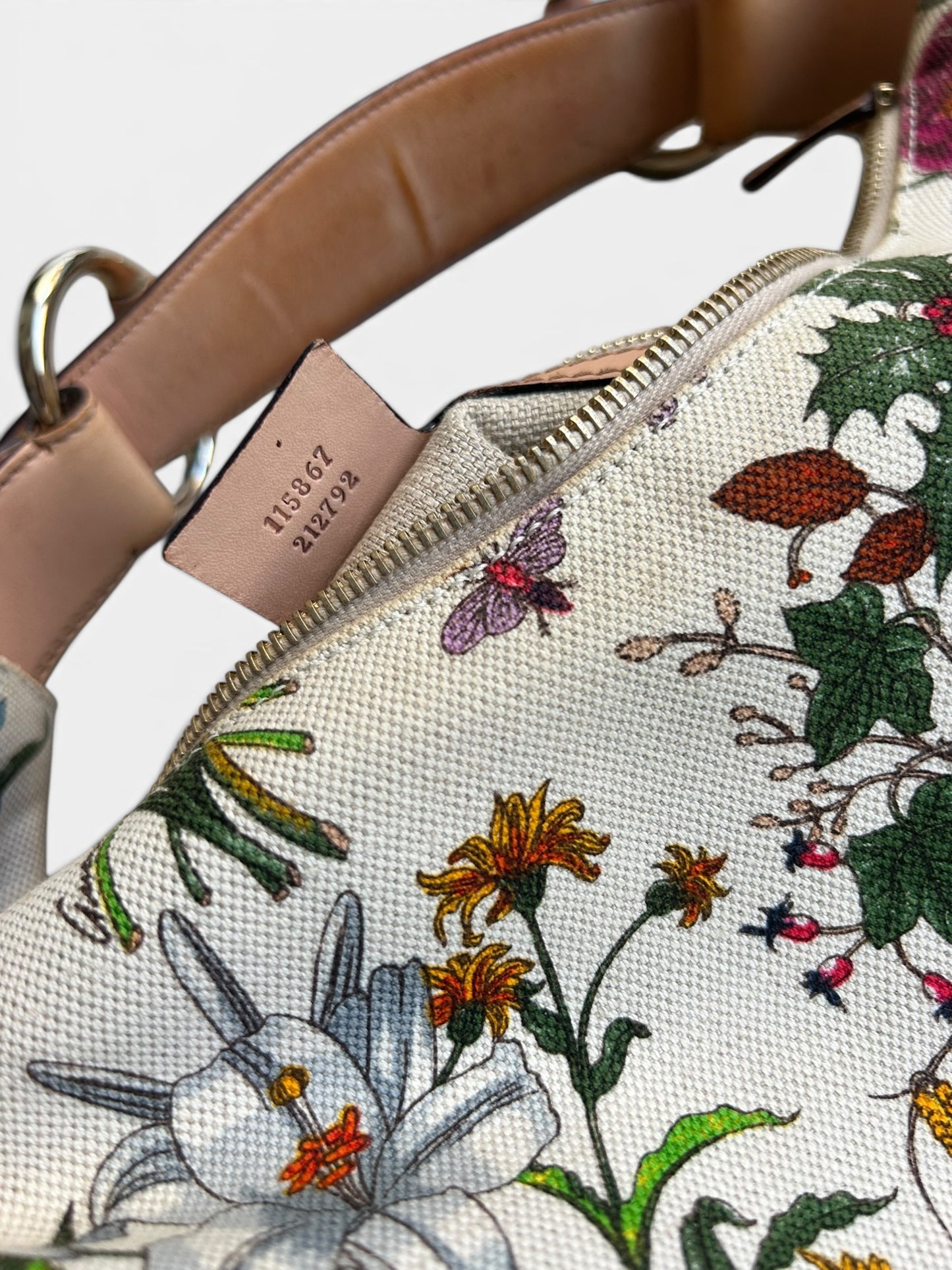 Gucci Flora Horsebit Hobo