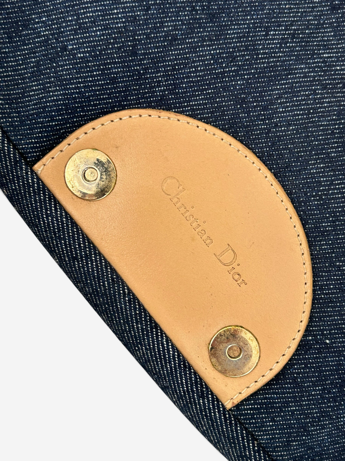 Christian Dior Denim Malice Shoulder Bag
