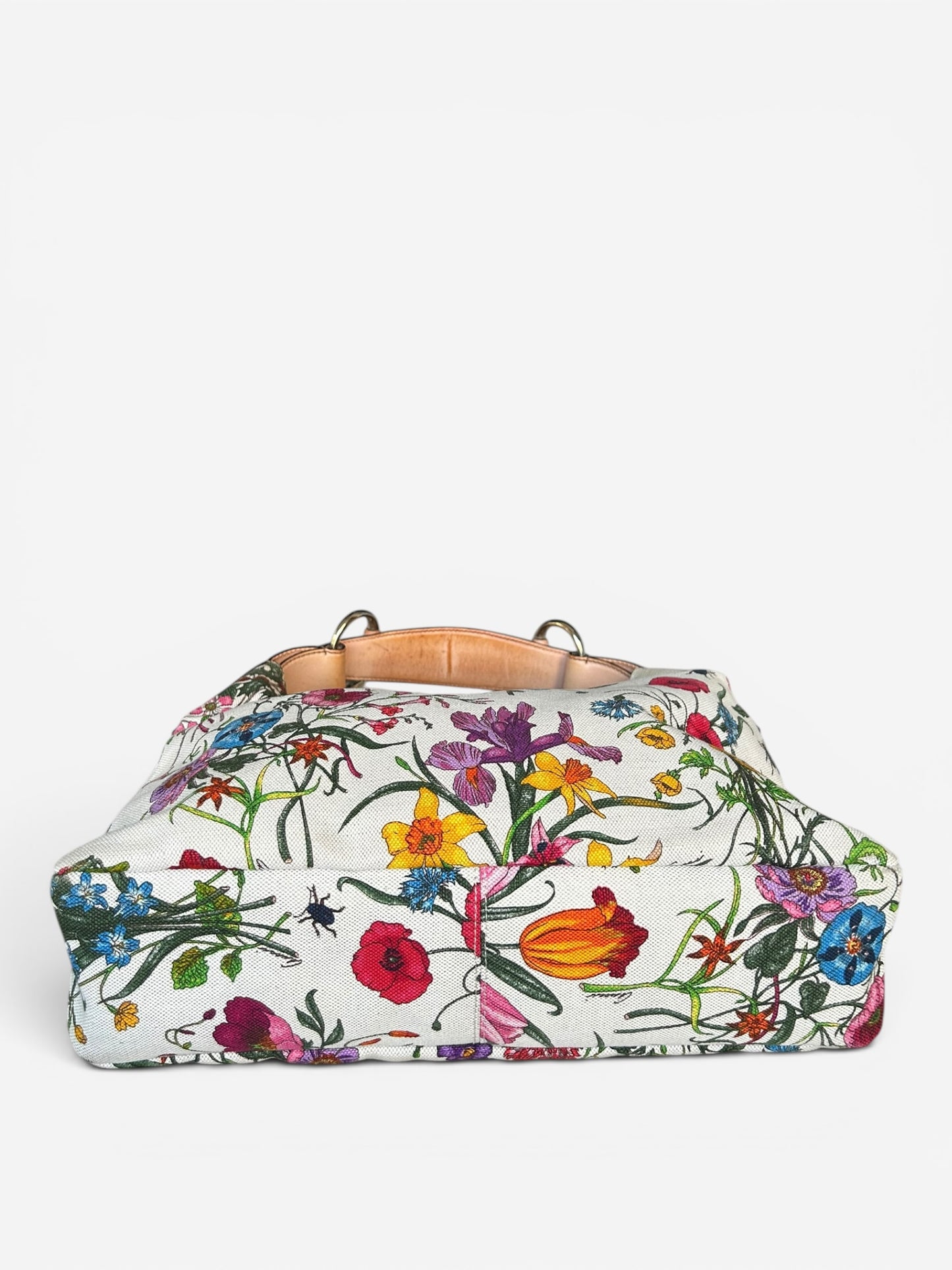 Gucci Flora Horsebit Hobo
