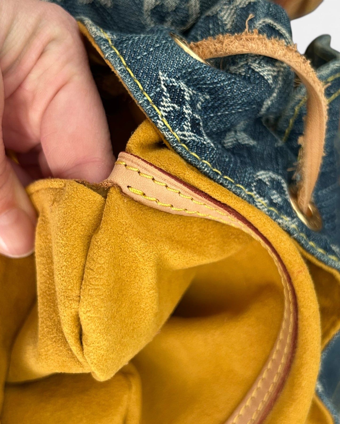 Louis Vuitton Sac a Dos GM Denim backpack