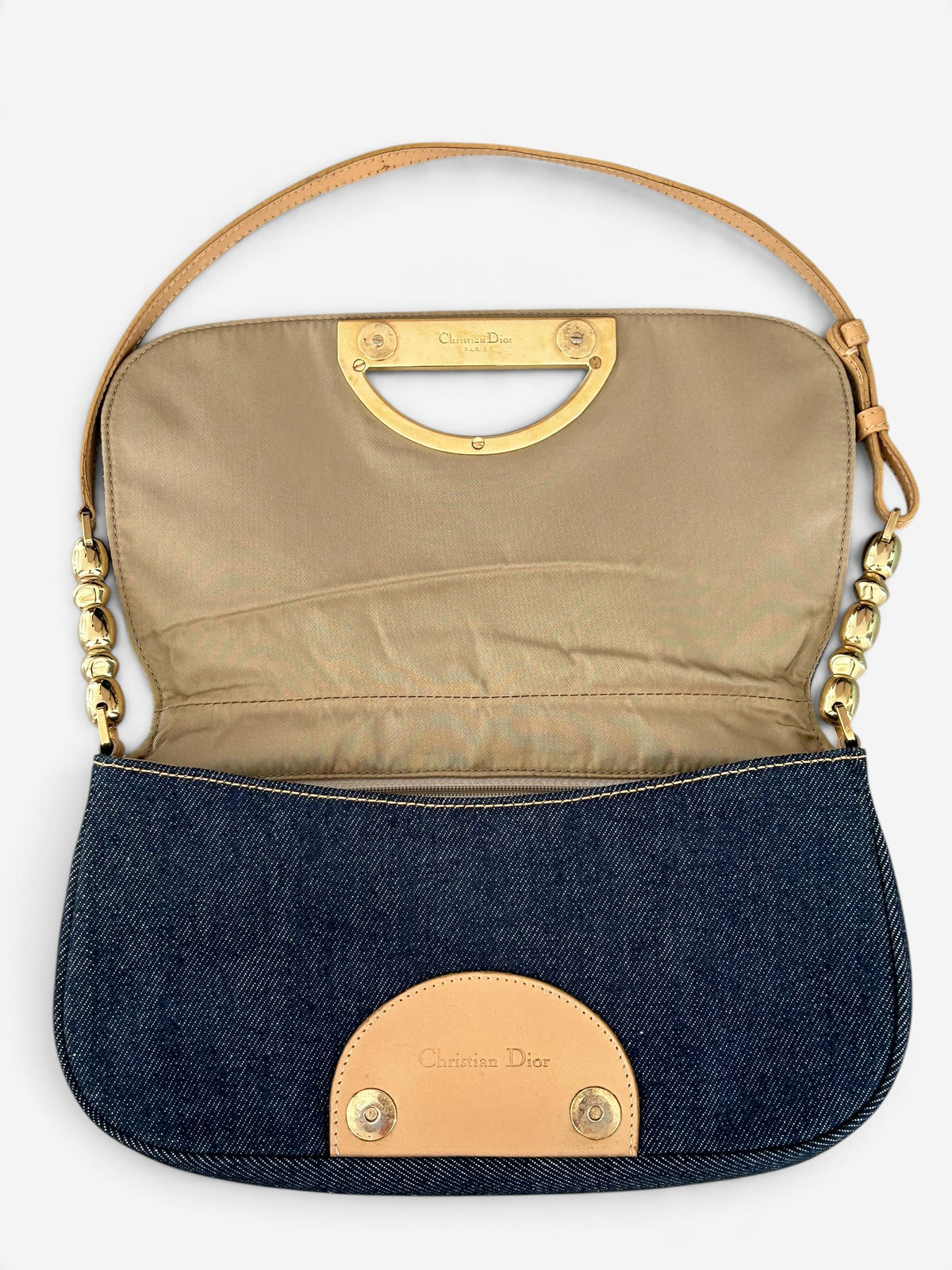 Christian Dior Denim Malice Shoulder Bag