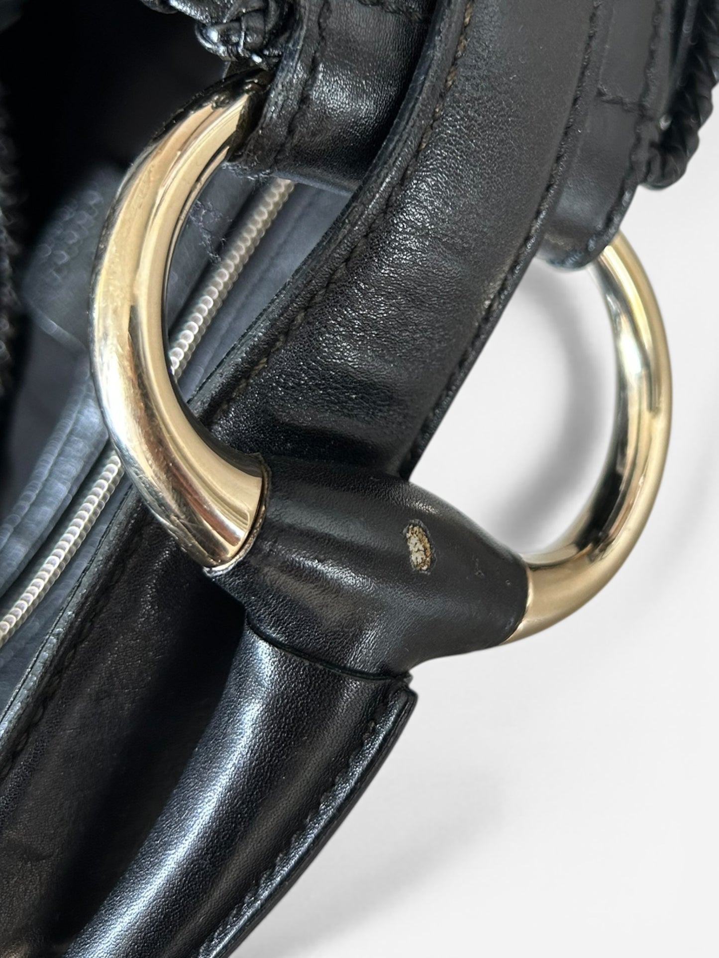 Gucci Horsebit Hobo - Black Leather