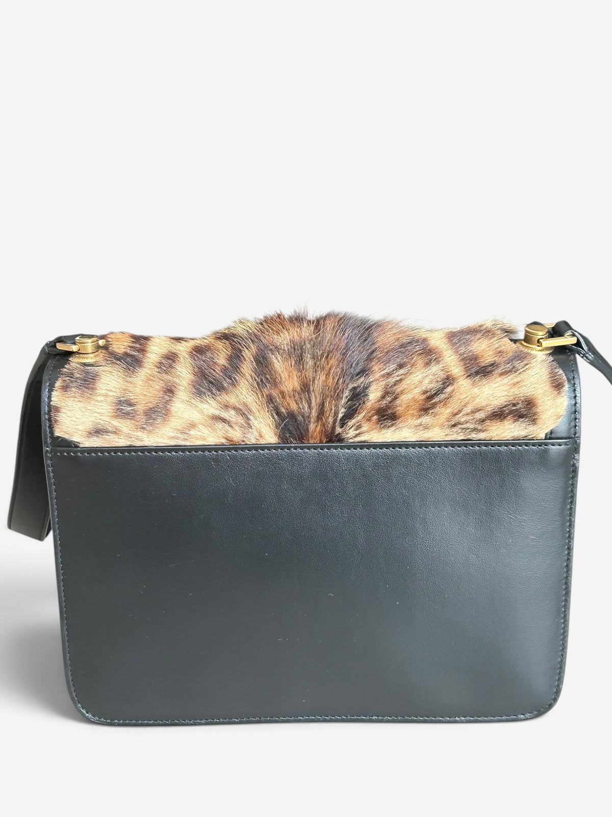 Saint Laurent Carre Pony Hair bag