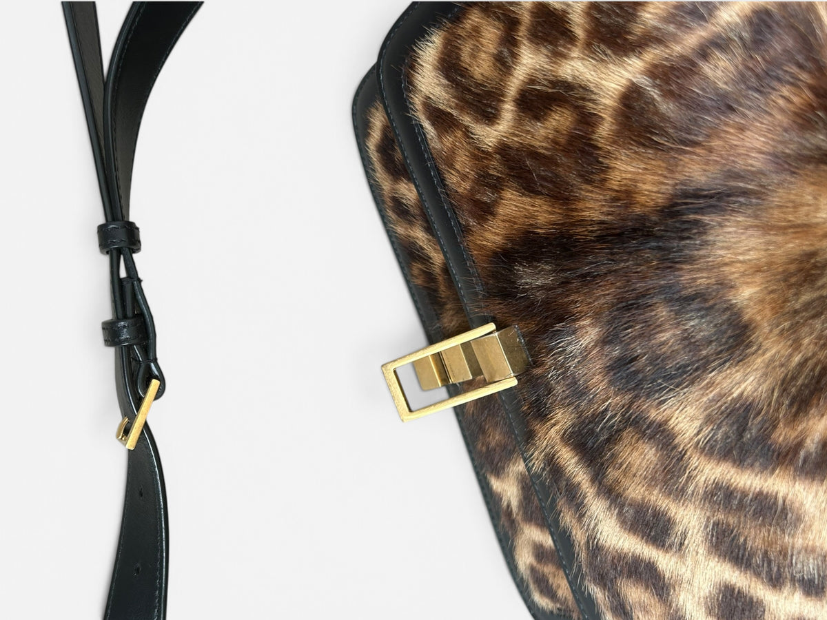 Saint Laurent Carre Pony Hair bag