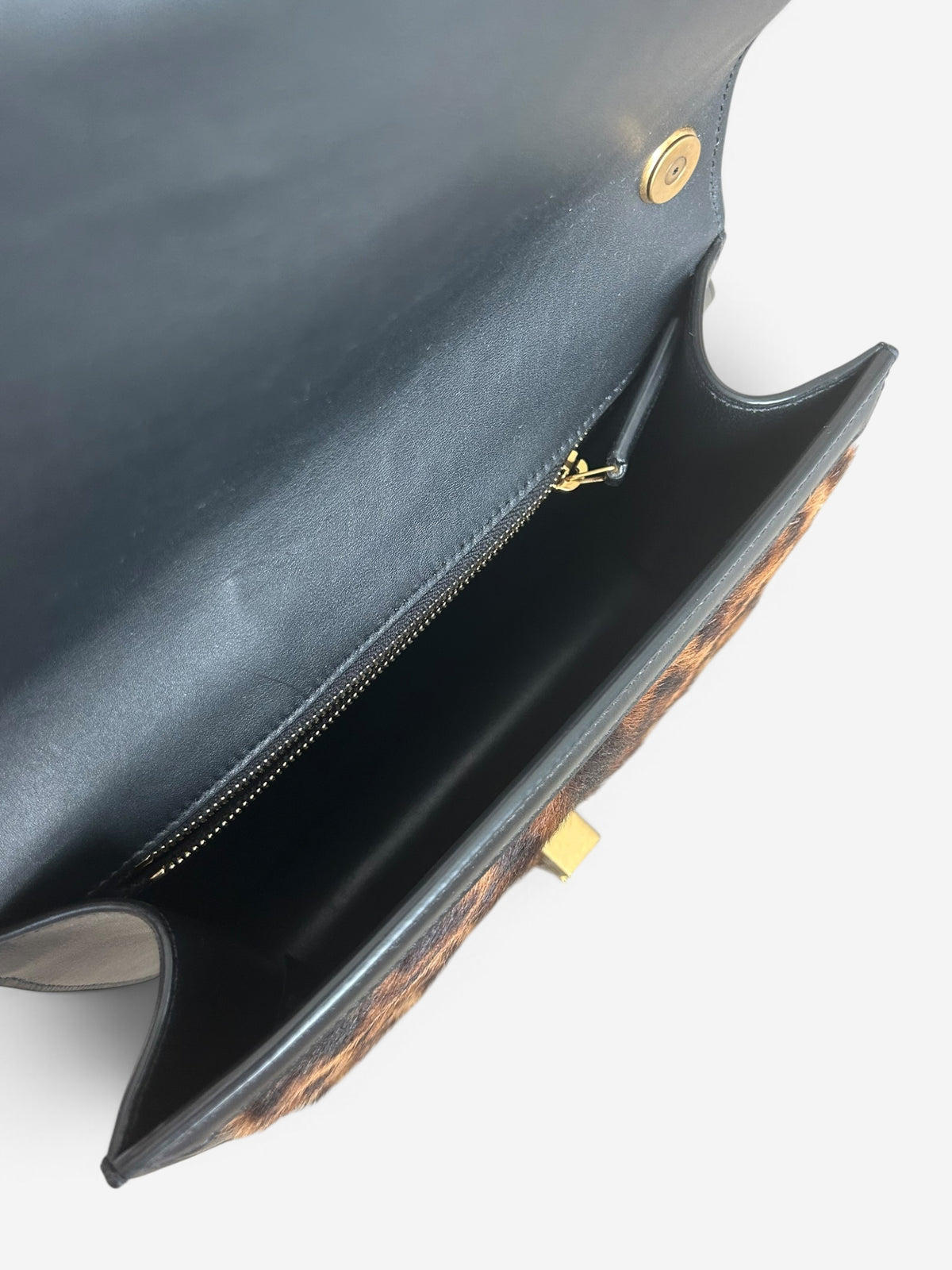 Saint Laurent Carre Pony Hair bag