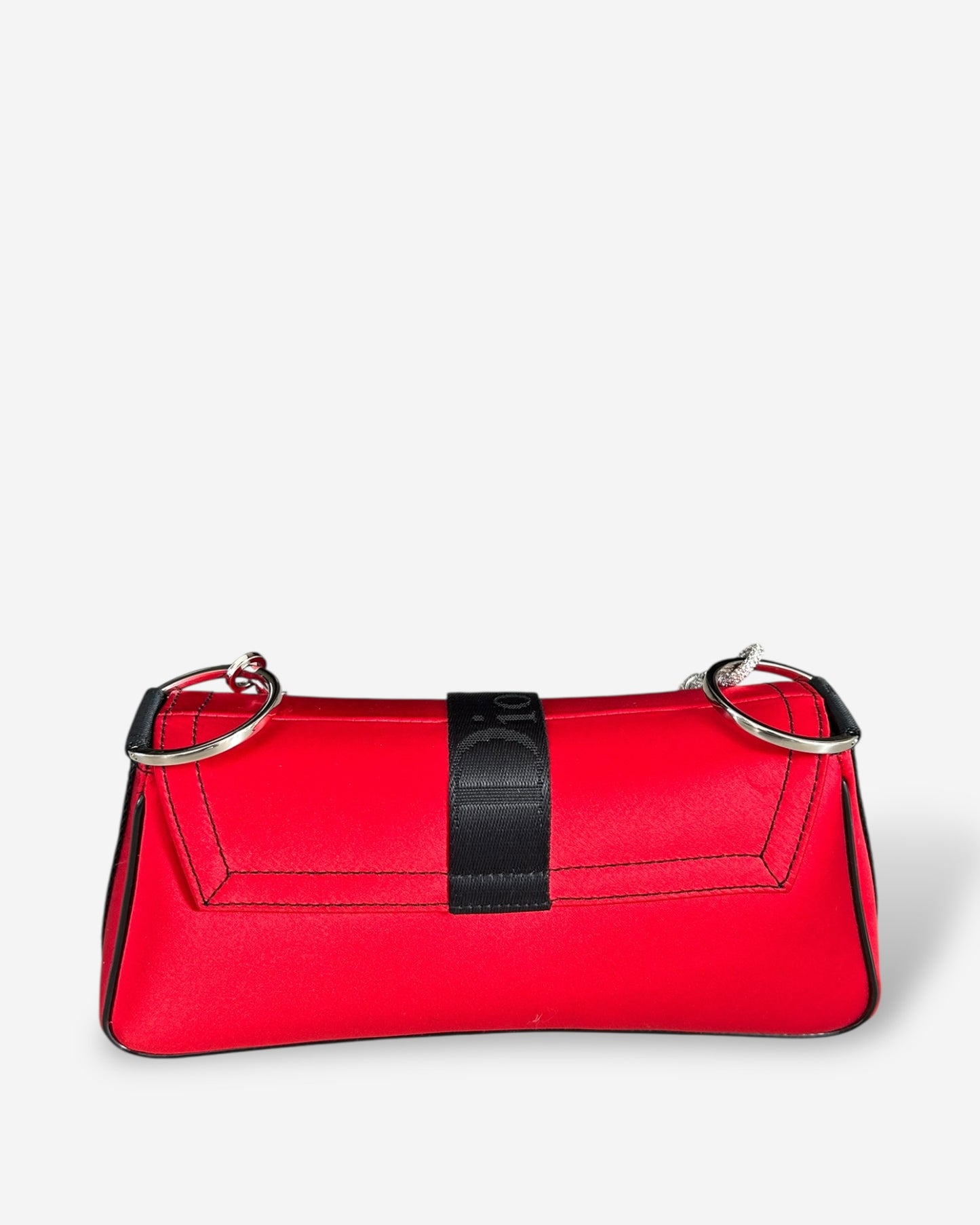 Dior Hardcore mini Rhinestone Chain Bag - John Galliano 2003