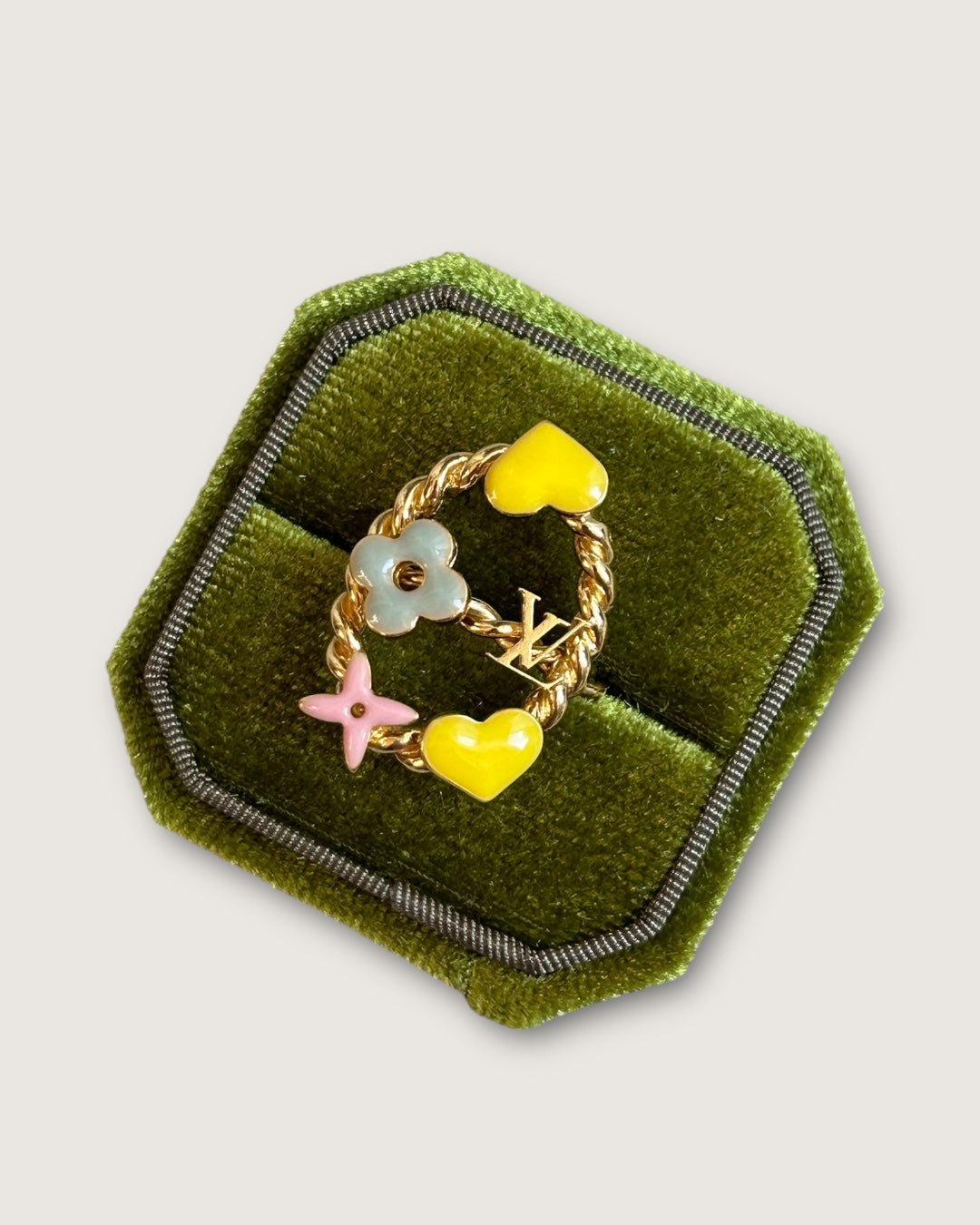 Louis Vuitton Monogram Multicolour Sweet Ring