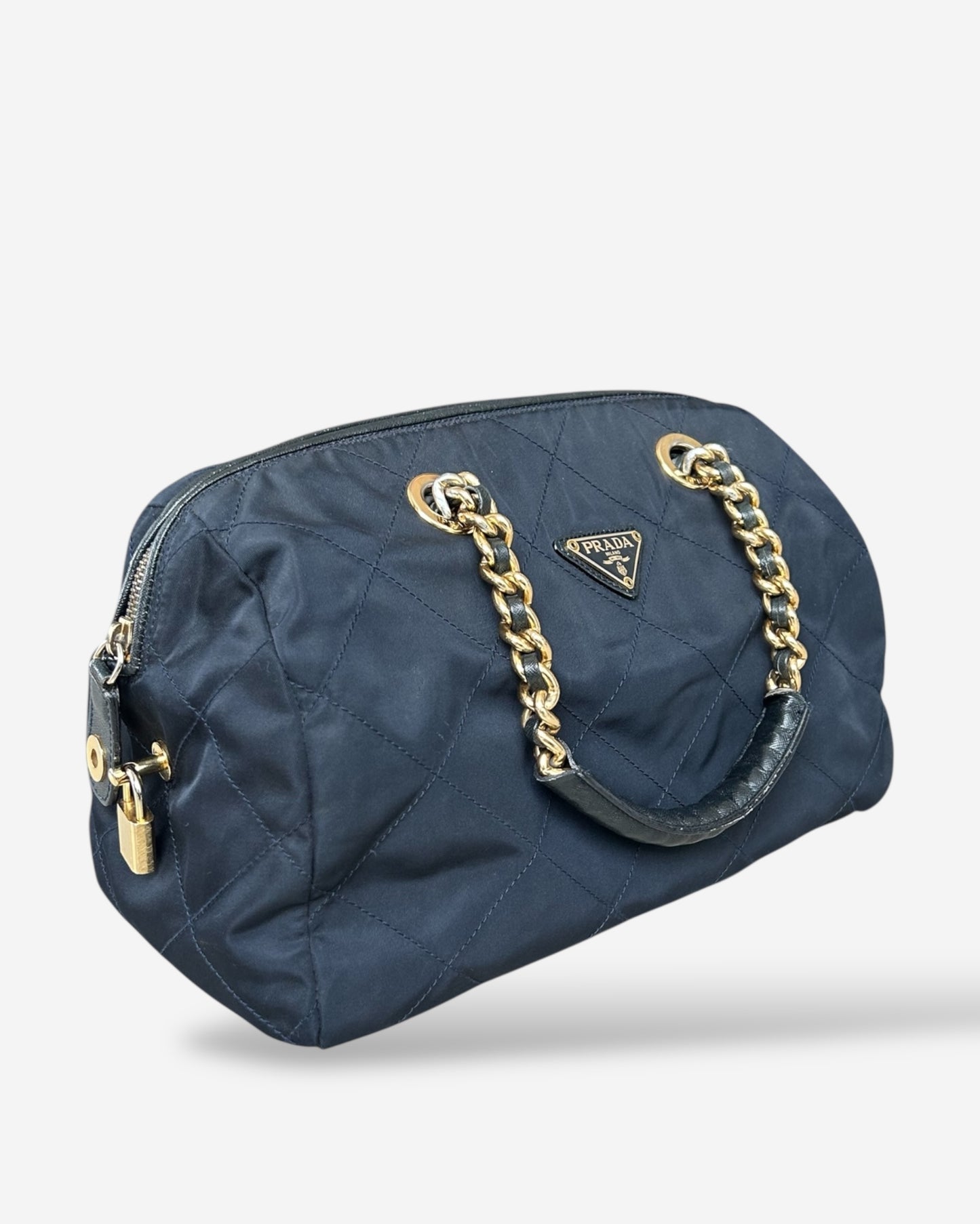 Prada Vintage Nylon Boston handbag