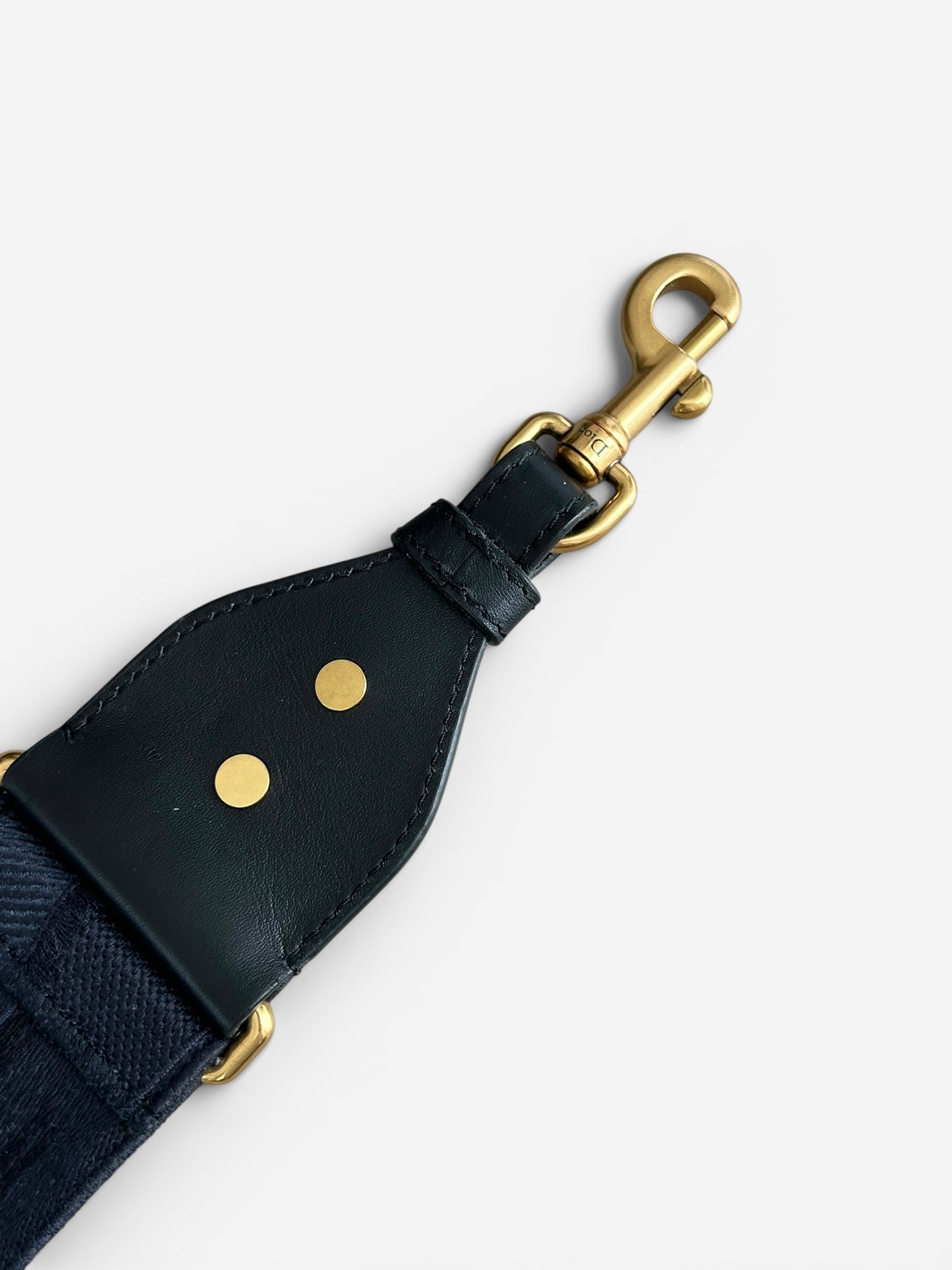 Christian Dior Studded Bag strap - Canvas Embroidered