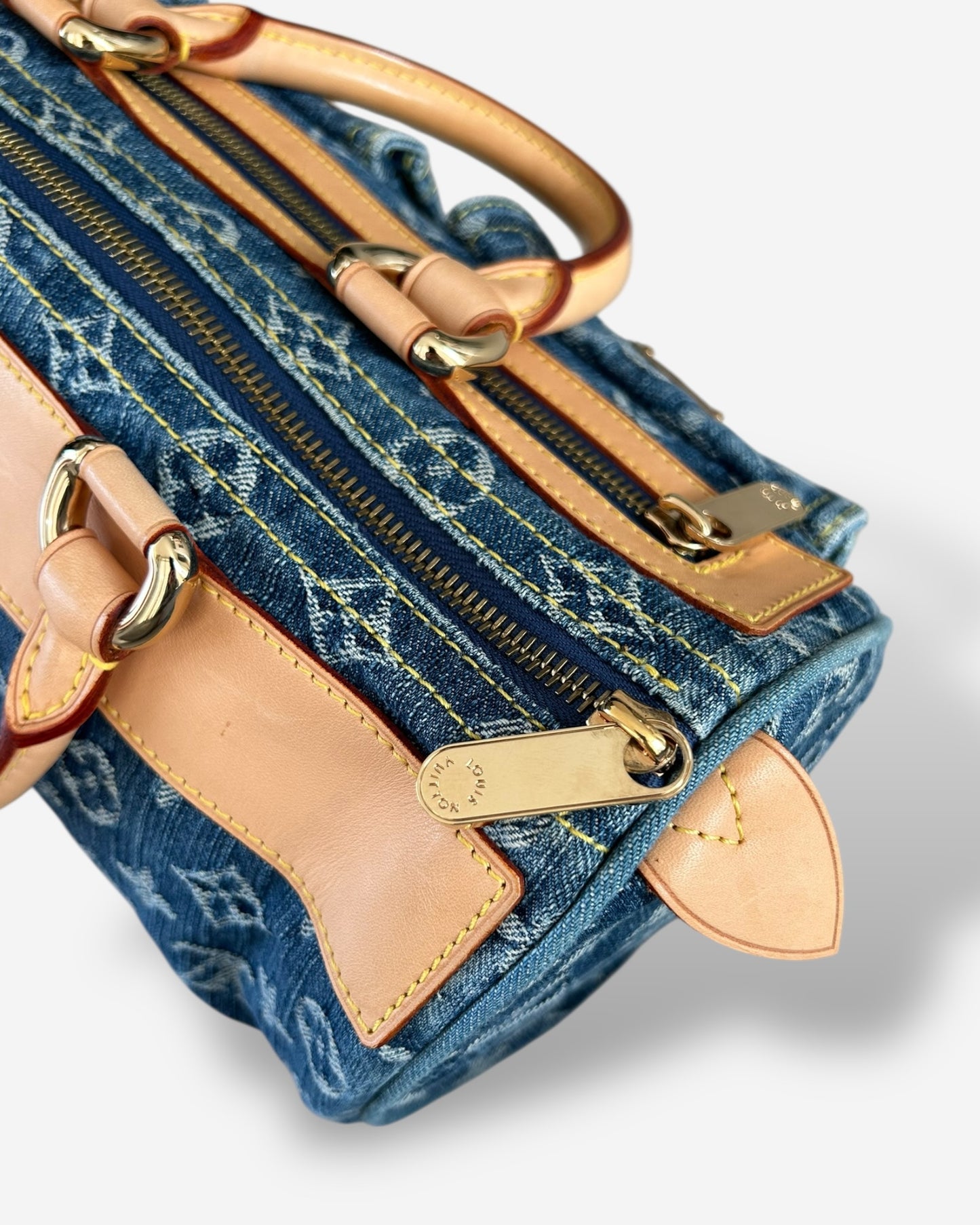 Louis Vuitton Neo Speedy denim blue - new