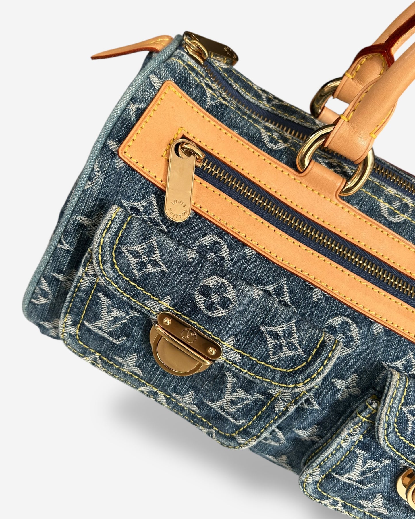 Louis Vuitton Neo Speedy denim blue - new
