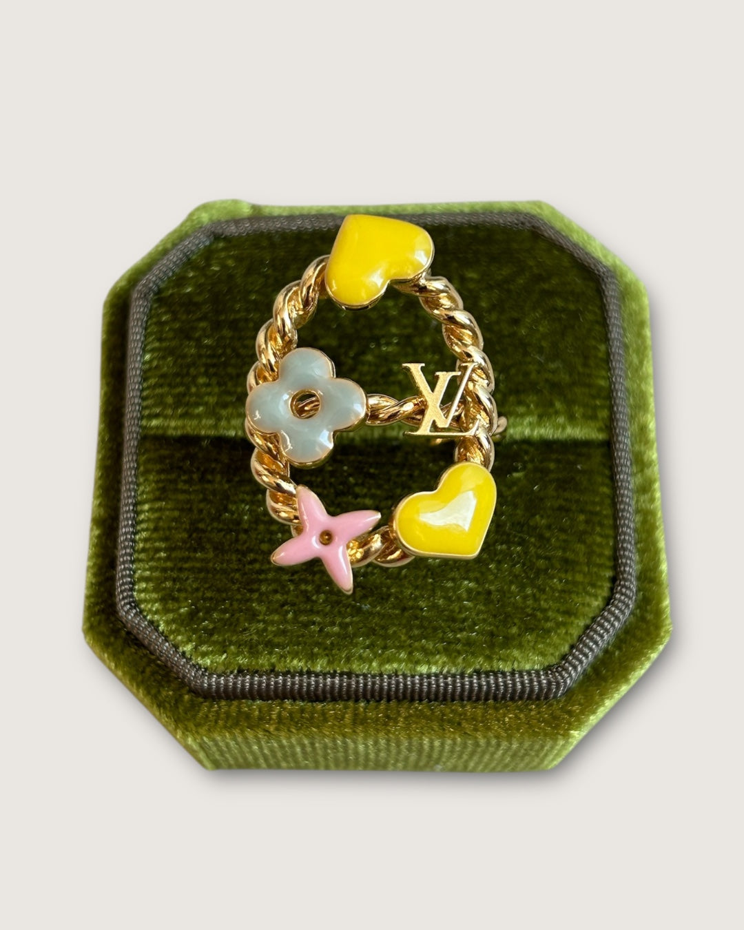 Louis Vuitton Monogram Multicolour Sweet Ring