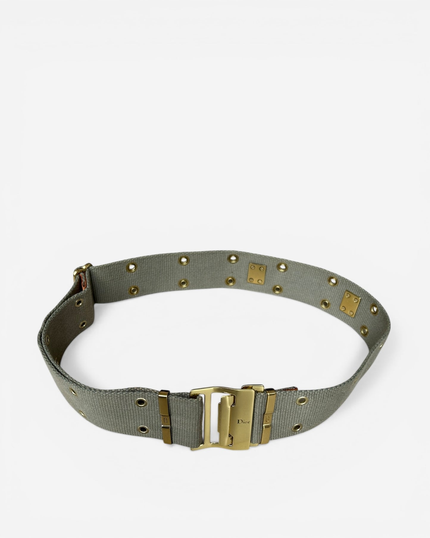 Christian Dior Vinatge Street Chic Military Belt - John Galliano 2002