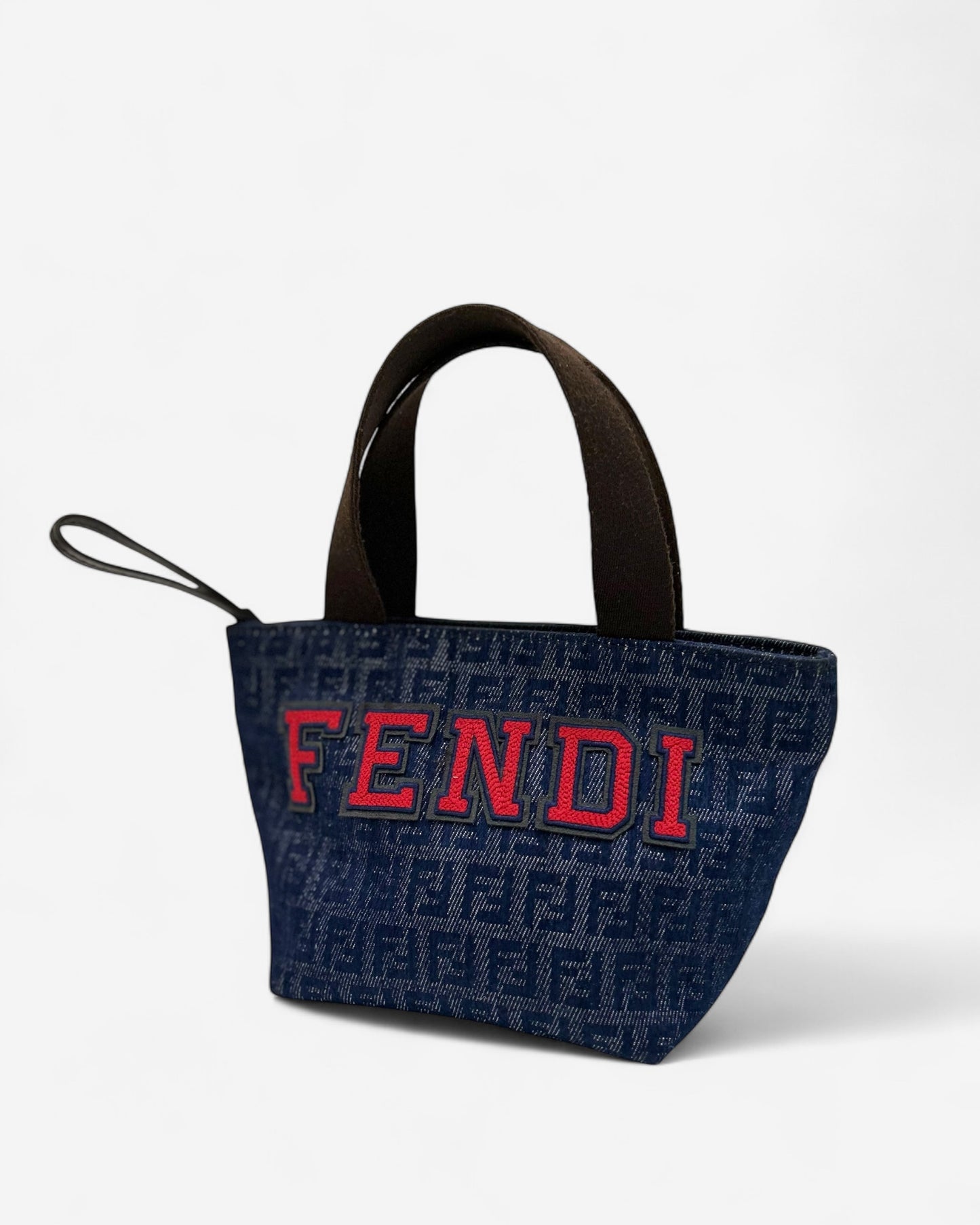 Used designer bag Fendi Mini Tote authentic pre-owned designer handbag
