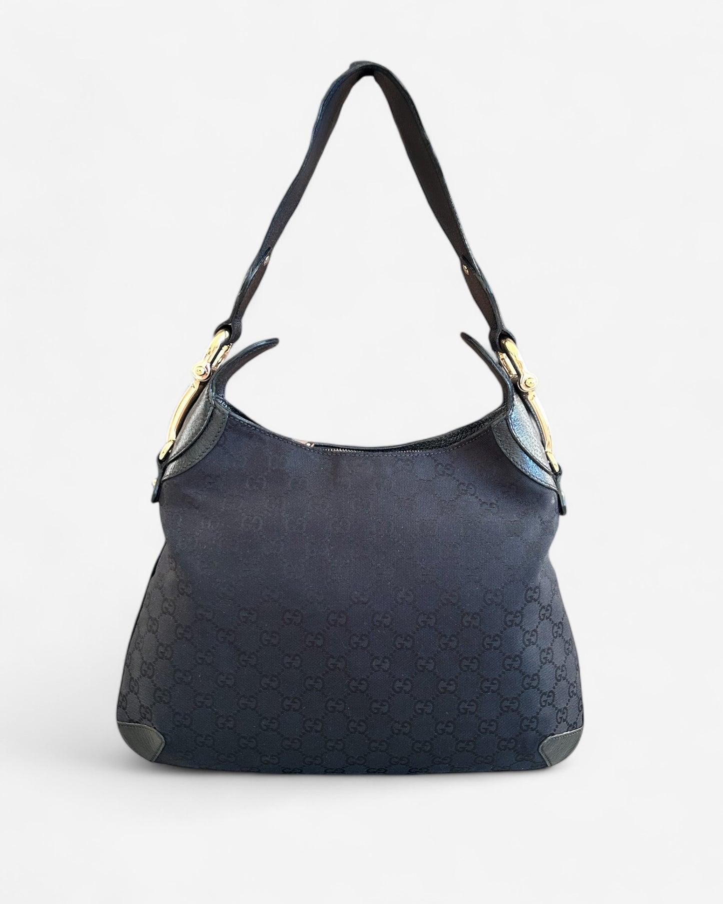 Gucci GG Canvas Creole Horsebit Bag